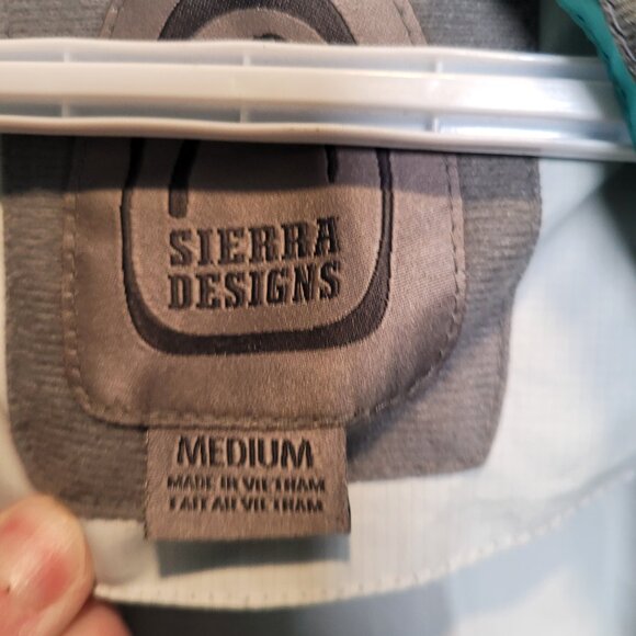 Girls Teal Hooded Rain Jacket - Size Medium (approx.  8-10yrs) - Picture 4 of 4